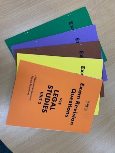 Insight Exam Rev Questions: Geography 3&4 (3 books)